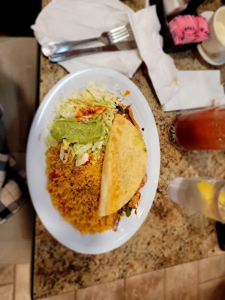 2 Chicken Quesadillas