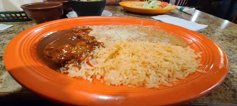 Kids Beef Enchilada Rice and Beans